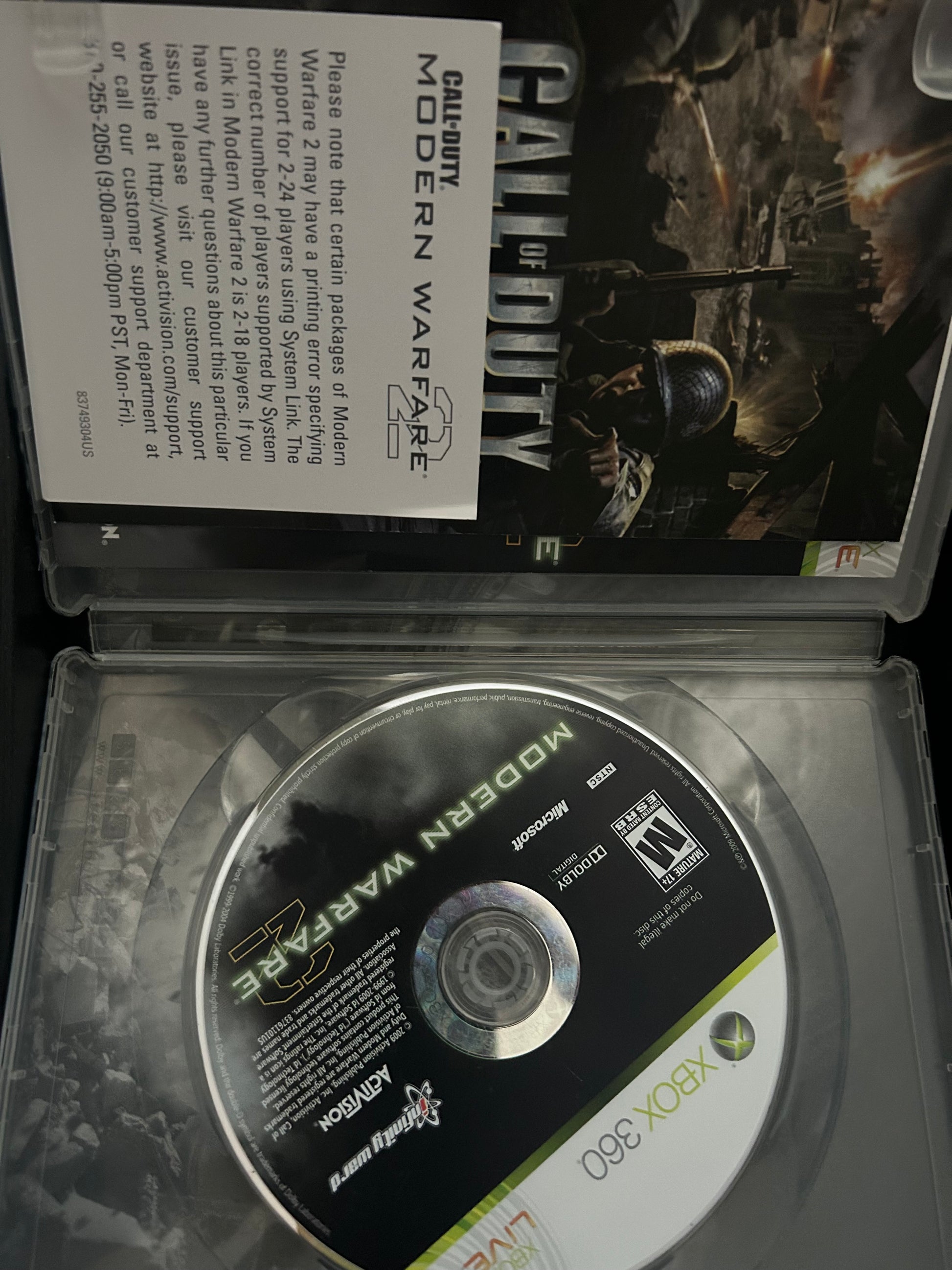 Call of Duty: Modern Warfare 2 Prestige Edition Xbox 360