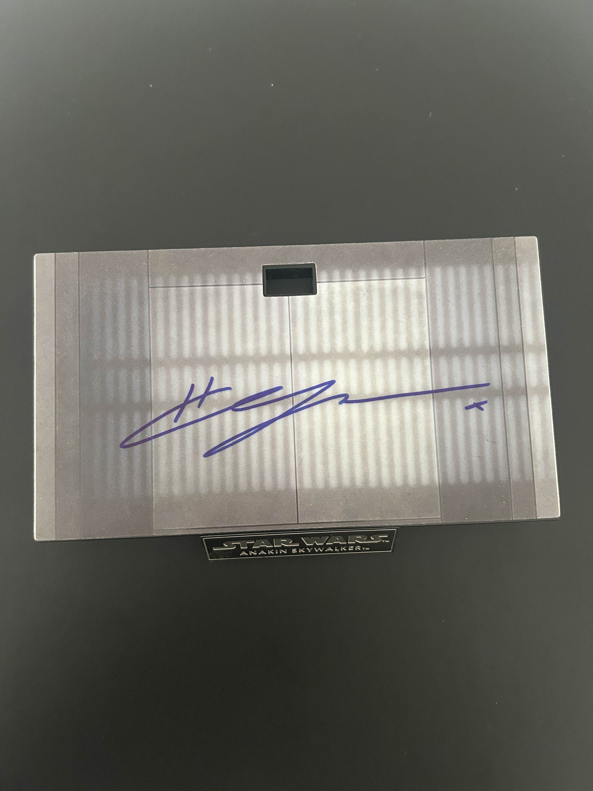 Hayden Christensen Signed Hot Toys Star Wars MMS437 Anakin Skywalker Figure