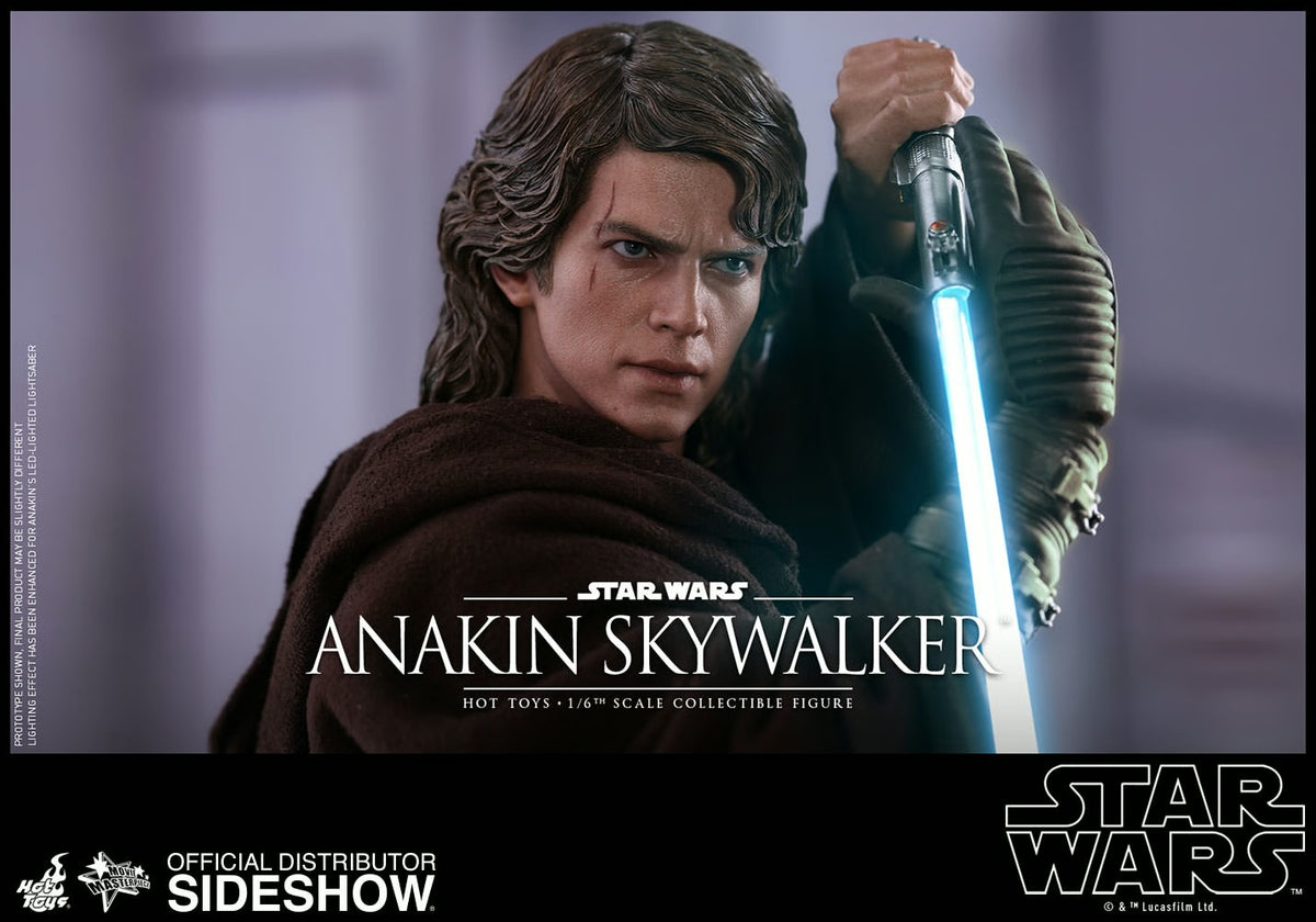 Hayden Christensen Signed Hot Toys Star Wars MMS437 Anakin Skywalker Figure