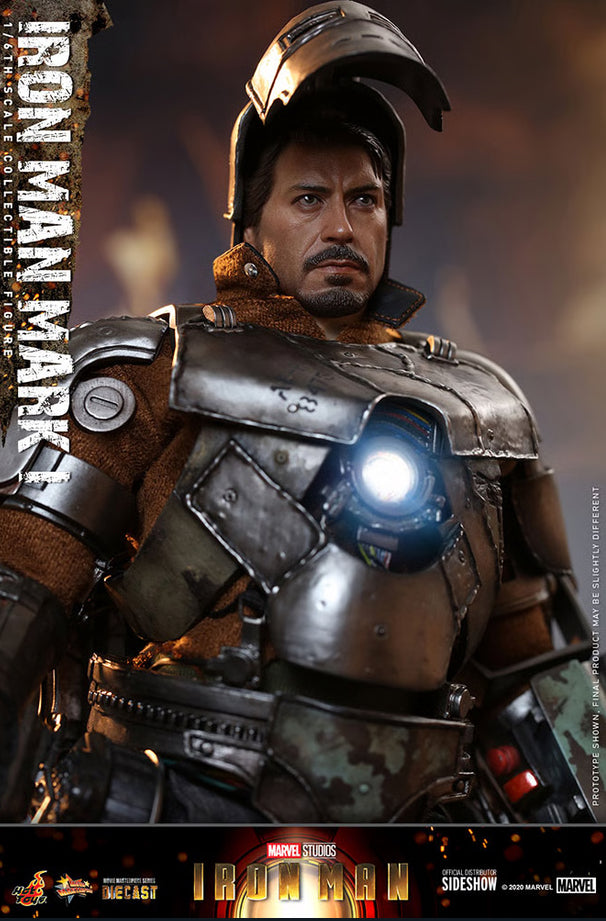 Hot Toys Iron Man Mark I Diecast Sixth Scale Figure
