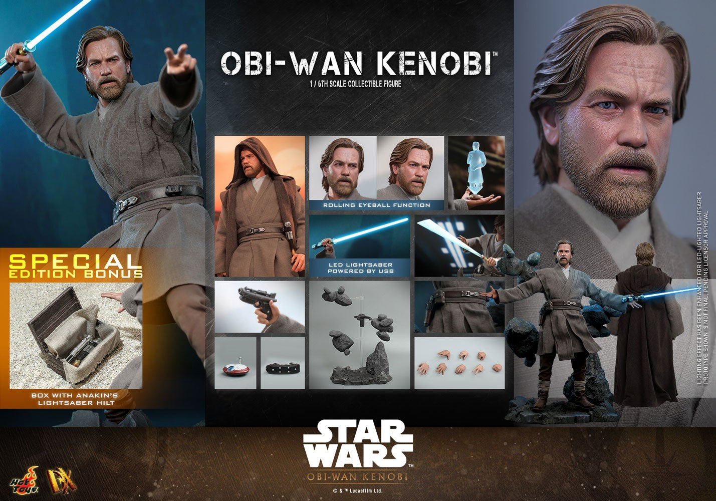 Hot toys OBI-WAN KENOBI (SPECIAL EDITION)
