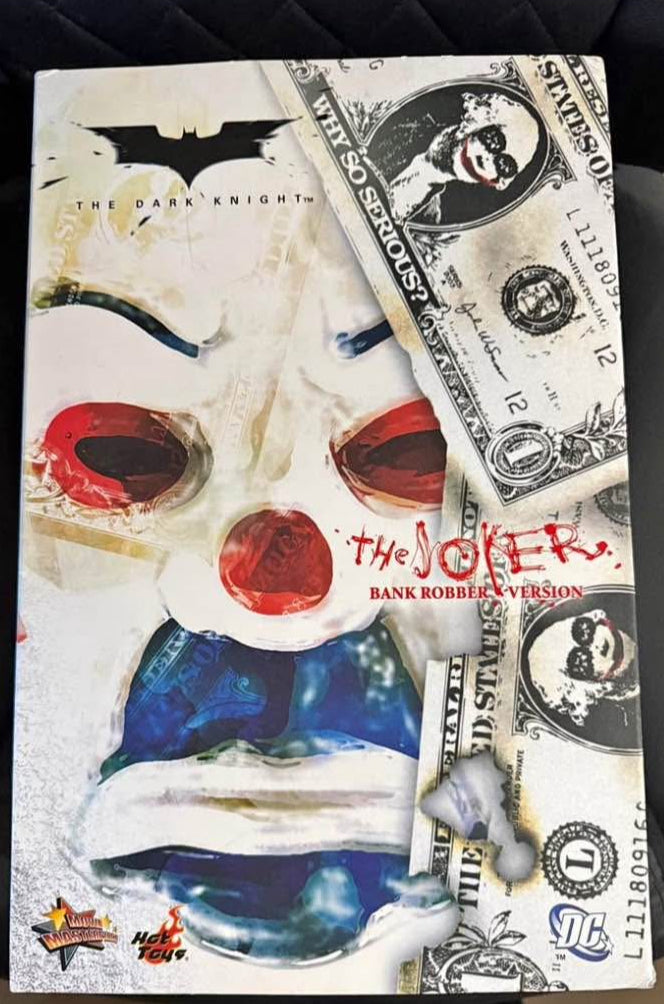 Hot Toys The Dark Knight 1/6 The Joker Bank Robber Version 1.0 Complete MMS079