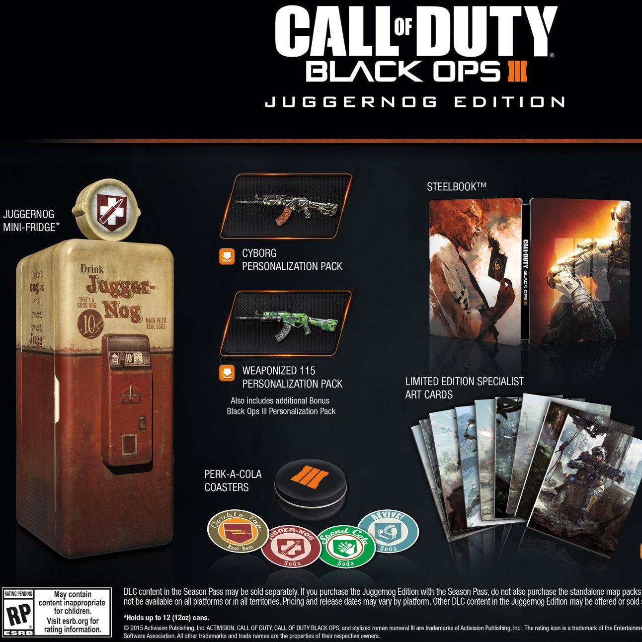 Call of Duty Black Ops 3 Juggernog limited Edition Mini Fridge