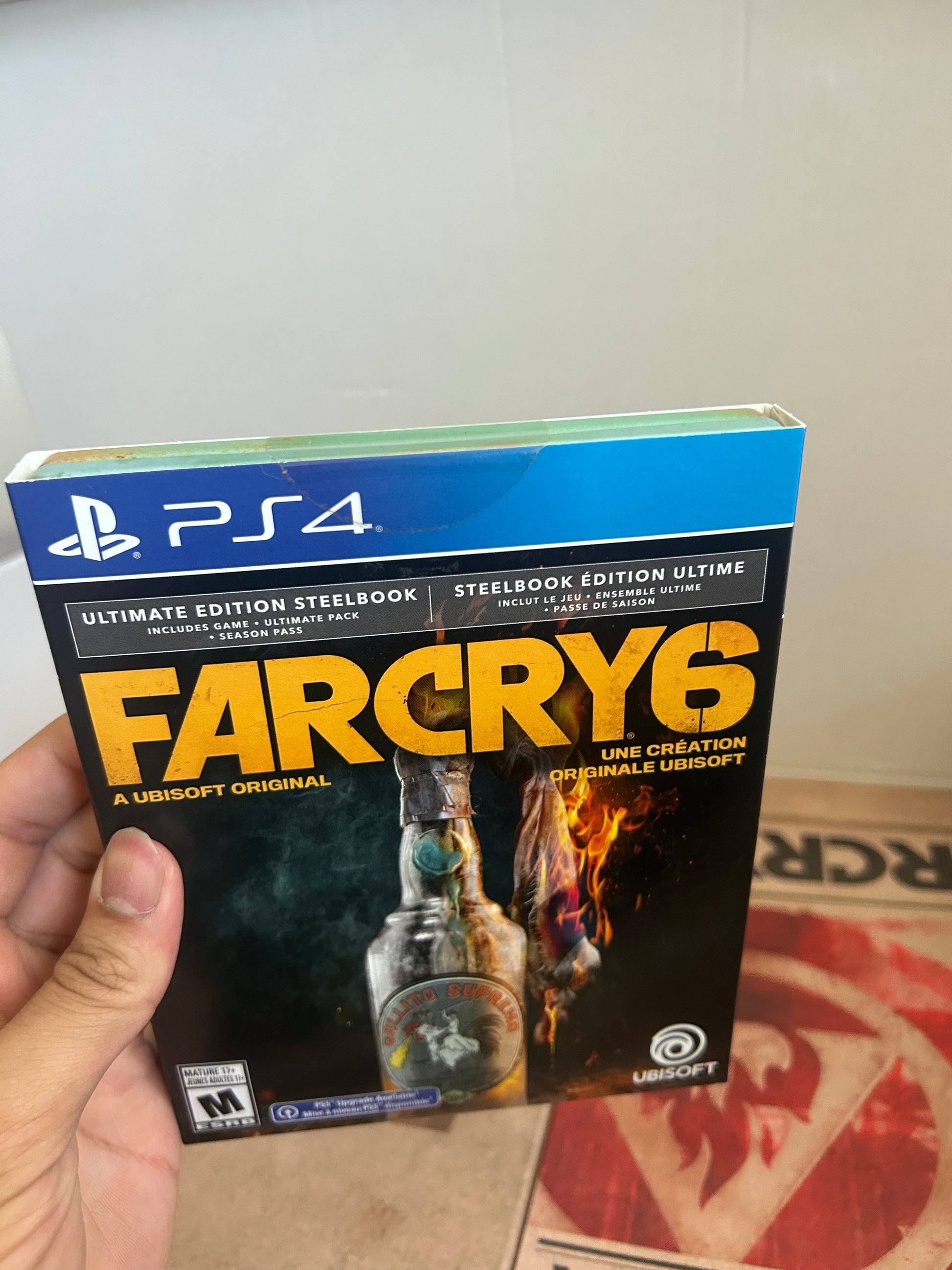 Far Cry 6 Collector's Edition, PlayStation 4, Ultimate Edition with Flamethrower Replica and Digital Content