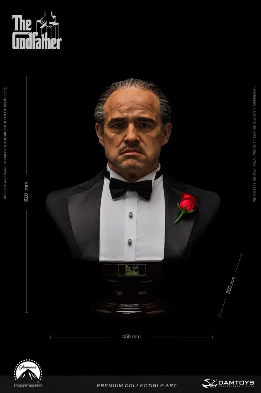 The Godfather 'Vito Corleone' Bust by DAM Toys