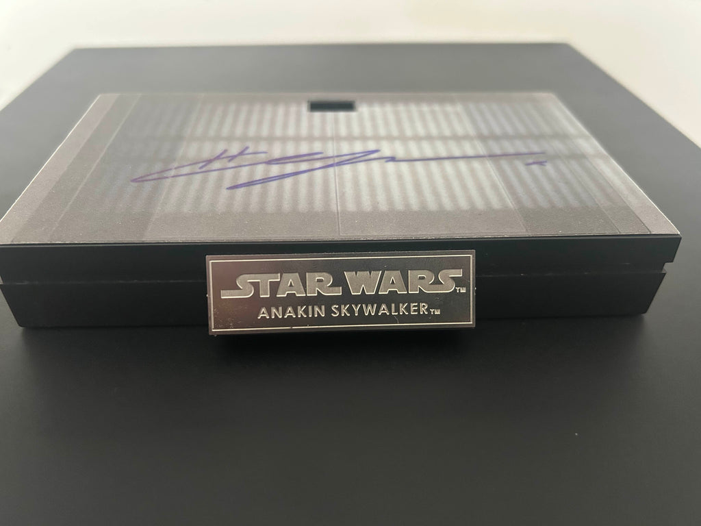 Hayden Christensen Signed Hot Toys Star Wars MMS437 Anakin Skywalker Figure