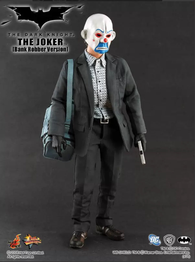 Hot Toys The Dark Knight 1/6 The Joker Bank Robber Version 1.0 Complete MMS079