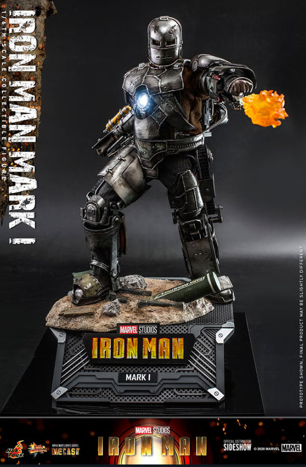 Hot Toys Iron Man Mark I Diecast Sixth Scale Figure