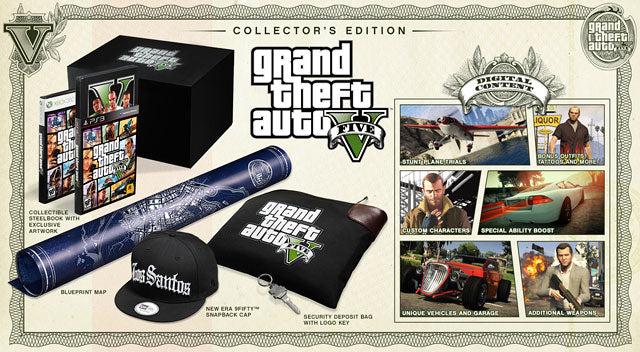 The Grand Theft Auto V Collector’s Edition for Xbox 360