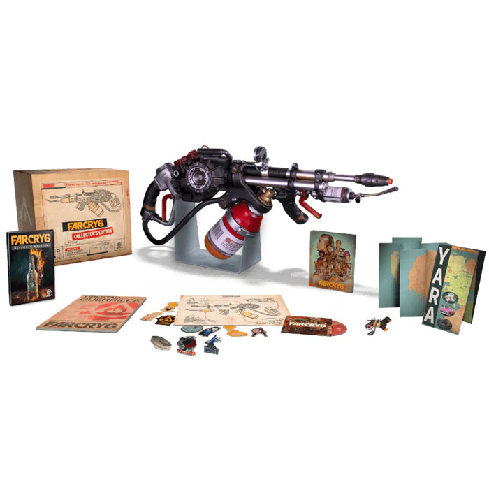 Far Cry 6 Collector's Edition, PlayStation 4, Ultimate Edition with Flamethrower Replica and Digital Content