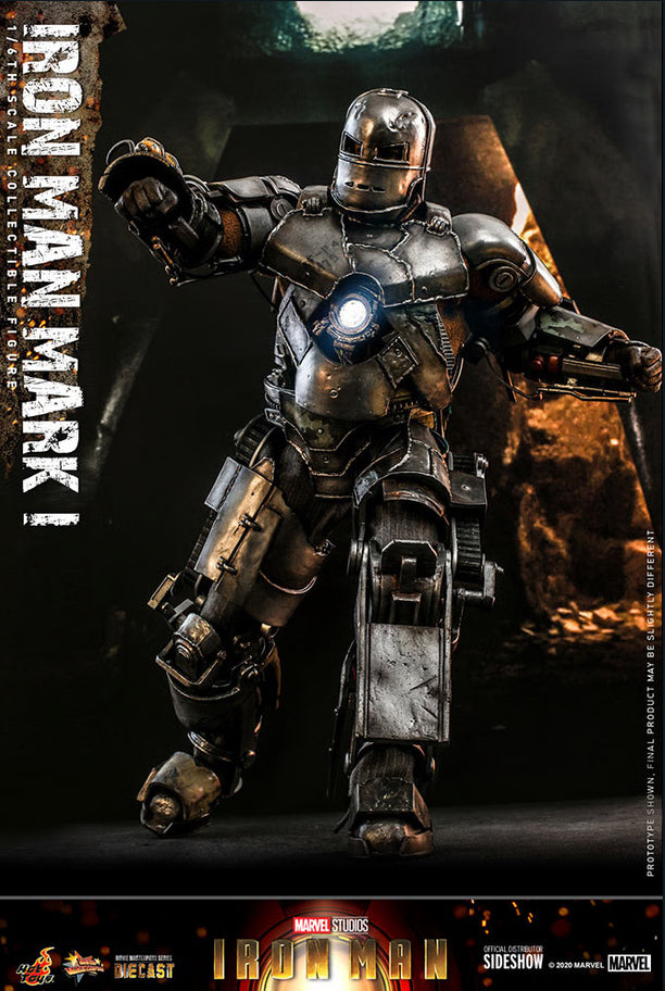 Hot Toys Iron Man Mark I Diecast Sixth Scale Figure