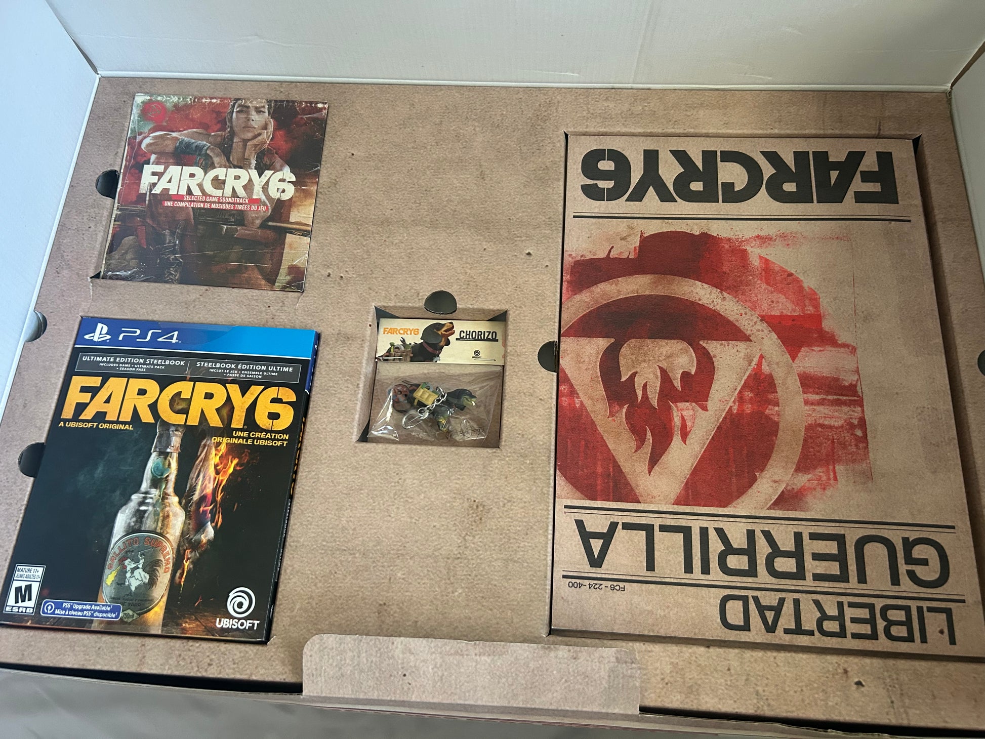 Far Cry 6 Collector's Edition, PlayStation 4, Ultimate Edition with Flamethrower Replica and Digital Content